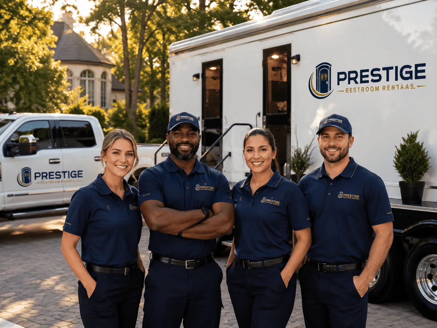Trusted Luxury Portable Restrooms company in Vaiden, MS